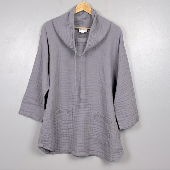 J. Jill Tops - Gray Women's Tunic Top
